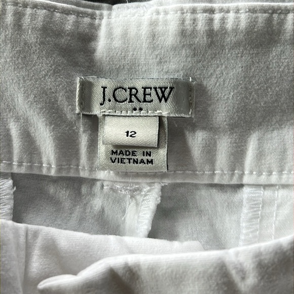 J Crew Factory White Chino Shorts - Picture 3 of 3